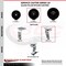 Service Caster 5 Inch Glass Filled Nylon Caster Set with Roller Bearings 2 Swivel 2 Rigid SCC SCC-20S520-GFNR-2-R-2 - alternate 6